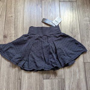 NWT Toddler Girl (3T) - KID'S GRAFFITI Box Pleat Terry Skirt